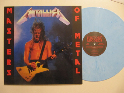 Metallica Masters Of Metal Värivinyyli LP