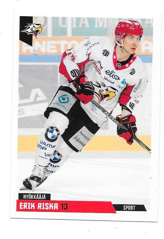 2019-20 CardSet #138 Erik Riska Sport