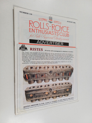 Rolls-Royce enthusiasts' club for Rolls-Royce and Bentley...