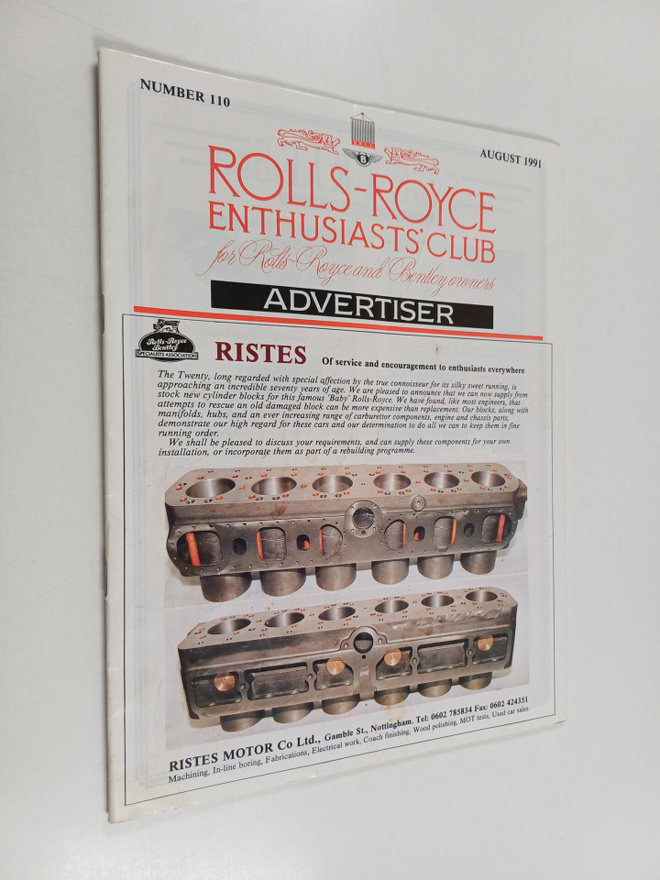 Rolls-Royce enthusiasts' club for Rolls-Royce and Bentley...
