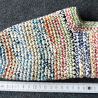 Alina´s Handmade virkatut tossut pätkävärjätty monivärinen - pikkukuva 1
