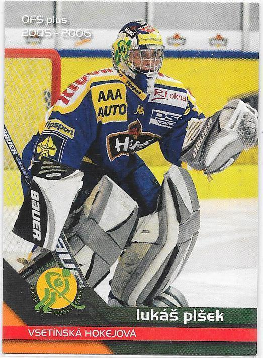 2005-06 OFS Plus #374 Lukas Plsek HC Vsetin MV