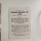 Oslo 1952 Olympialaisten keräilykuvia ( 9kpl ) - pikkukuva 2