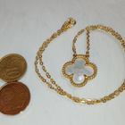 Vintage Van Cleef & Arpels Alhambra hopea kullattu 925 - pikkukuva 3