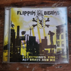 Flippin' Beans-Everything's Fine...Act Brave And Die CD (M-) - pikkukuva 1