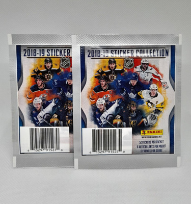 Avaamattomia paketteja : Panini, NHL Hockey 2018/19
