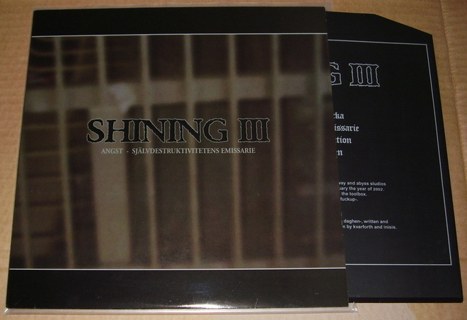 Shining: III - Angst - Självdestruktivitetens Emissarie LP