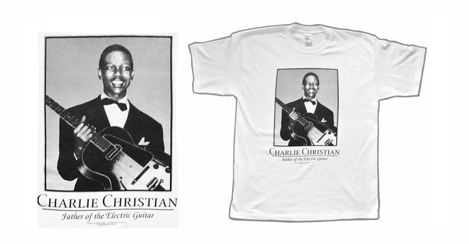 CHARLIE CHRISTIAN T-PAITA (XL) UUSI