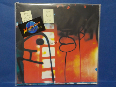 U2 - THE FLY M-/M- GER -91 MAXI 12" LP