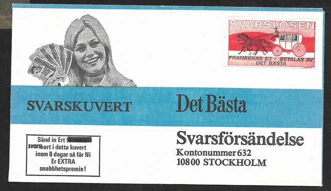 Ruotsi - Svarslösen merkki kuorella