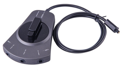 3-osainen Toslink optinen äänikytkin SPDIF 3x1 / 1x3 #32194