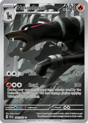 Houndoom 066/064 - Shrouded Fable - NM/M