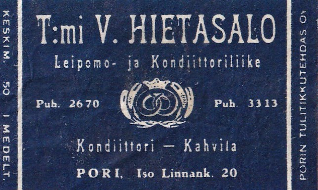 Pori, T:mi V. Hietasalo    b514