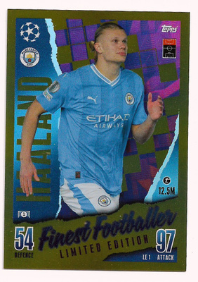 2023-24 Topps Match Attax UCC Limited Erling Haaland