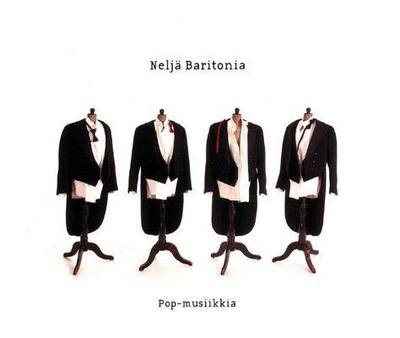 Neljä Baritonia - Pop-musiikki (CD) HUIPPUKUNTO!!