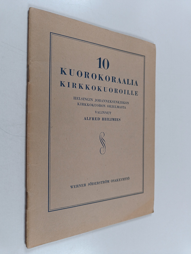 10 kuorokoraalia kirkkokuoroille