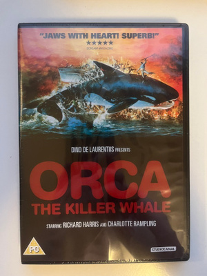 Orca - Tappajavalas (1977) Richard Harris (DVD) UUSI