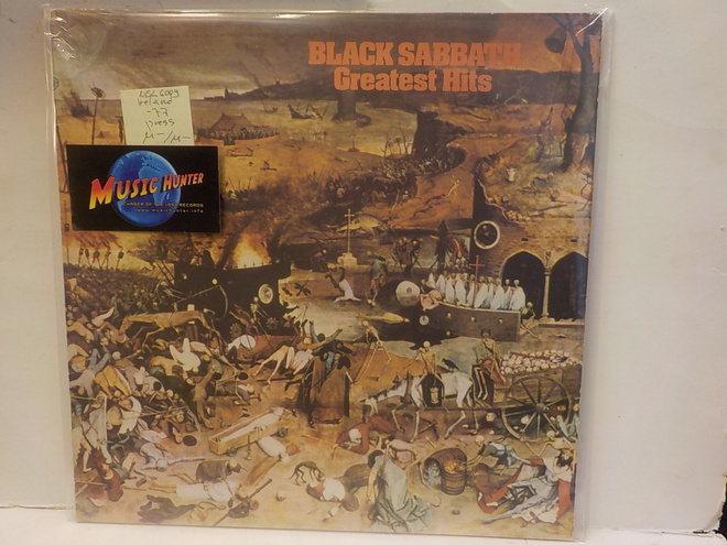 BLACK SABBATH GREATEST HITS IRELAND-77 M-/M- LP