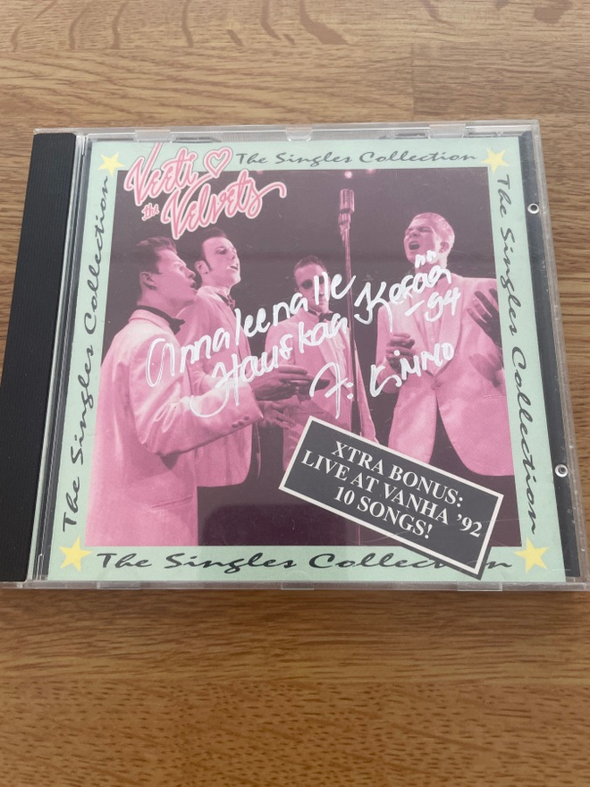 Veeti & The Velvets The Singles Collection CD