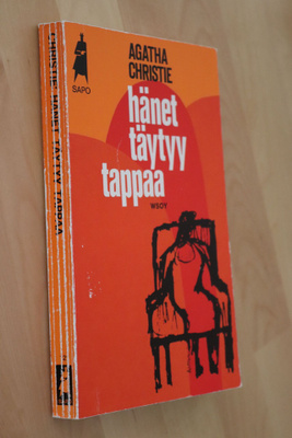 Agatha Christie : Hänet täytyy tappaa ( 1.p. 1971 SAPO )