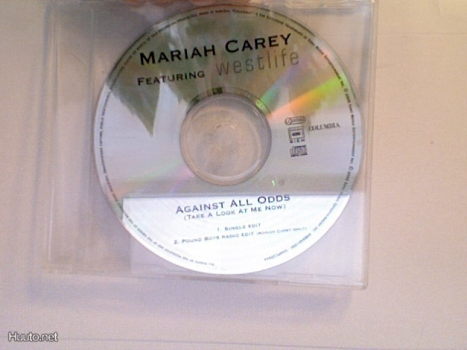MARIAH CAREY /WESTLIFE :: AGAINST ALL ODDS :: CD SINGLE 2000