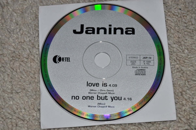 JANINA - LOVE IS CDS SINGLE