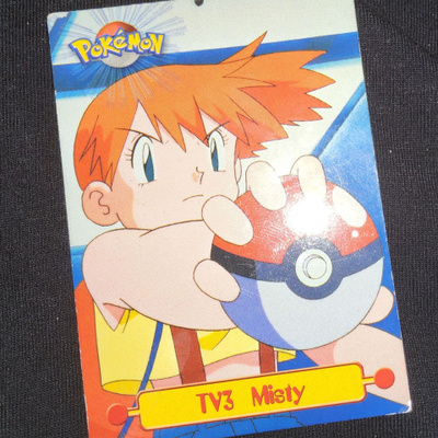 Misty Tv3 Green Logo Tv Animation Series 1 Pokemon Topps