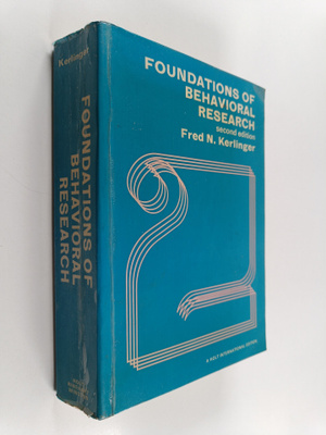 Fred N. Kerlinger : Foundations of behavioral research