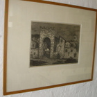 Erkki Tanttu PORTA SAN PIETRO ASSISI -Grafiikka v. 1952 - pikkukuva 1