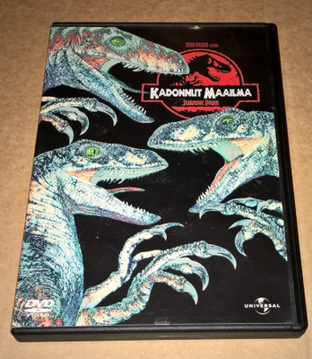 JURASSIC PARK KADONNUT MAAILMA 1997 DVD