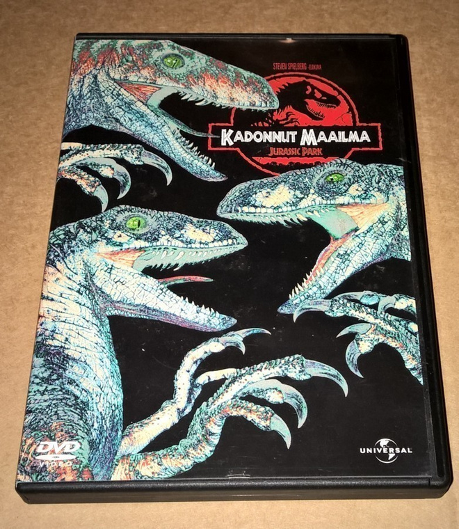 JURASSIC PARK KADONNUT MAAILMA 1997 DVD