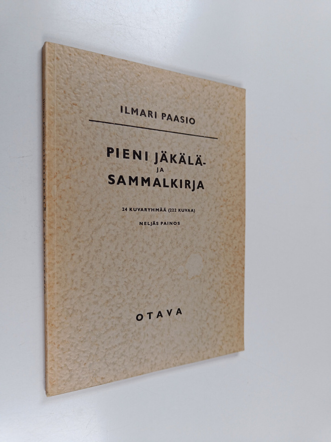 Ilmari Paasio : Pieni jäkälä- ja sammalkirja