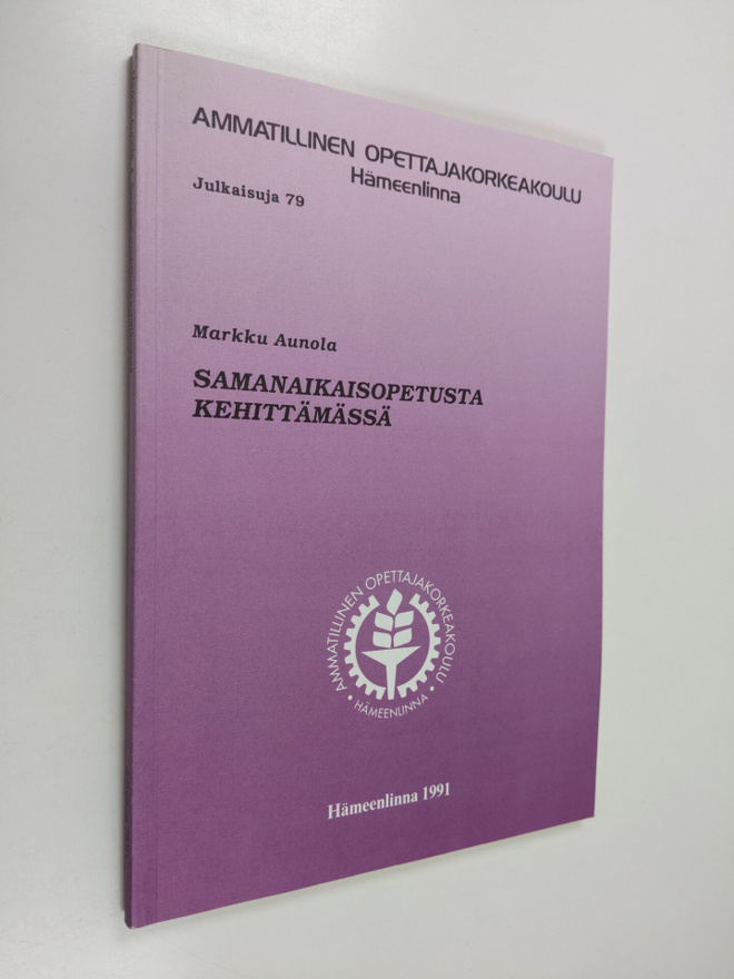Markku Aunola : Samanaikaisopetusta kehittämässä