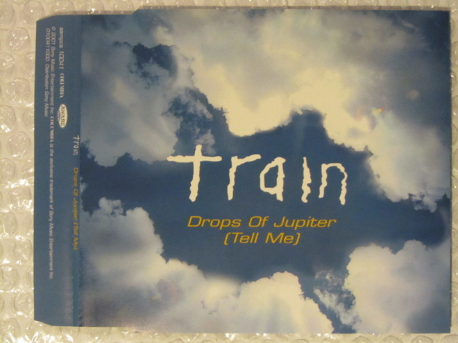 Train • Drops Of Jupiter (Tell Me) PROMO CD-Single