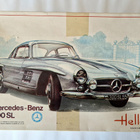 Mercedes-Benz 300 SL Heller 1:24.Vintage koottava - pikkukuva 1