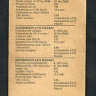 Keräilykuva - Dandy A 114 - Autobianchi A112 Elegant - pikkukuva 2