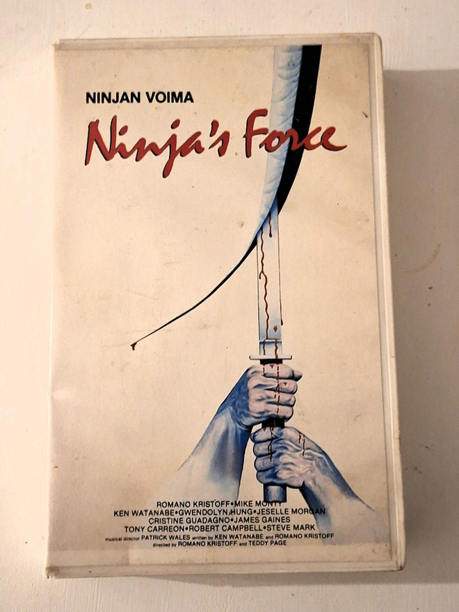 Ninjan voima / Ninja's Force (1984) – Harvinainen Betamax!