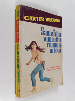 Carter Brown : Sametilla vuorattu ruumisarkku