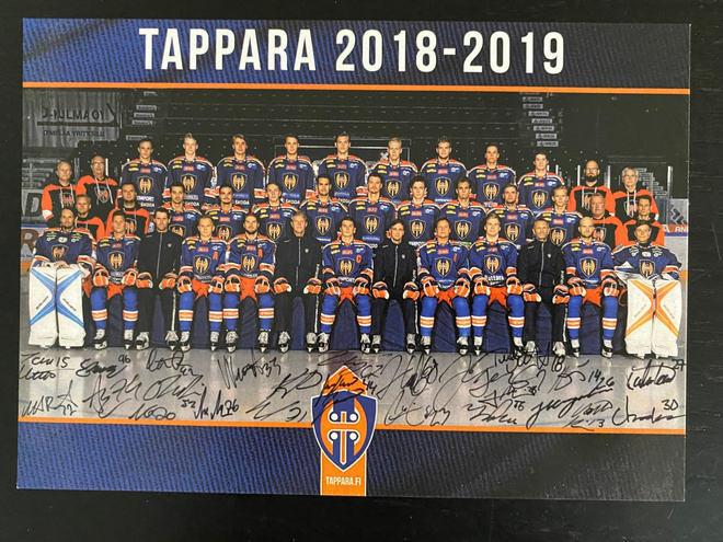 18-19 Tappara postikortti joukkuekuva