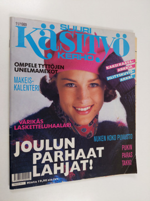 Suuri Käsityökerho -lehti 11/1989