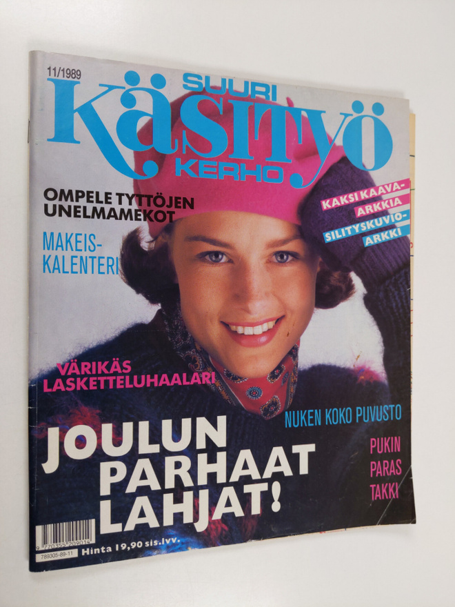 Suuri Käsityökerho -lehti 11/1989