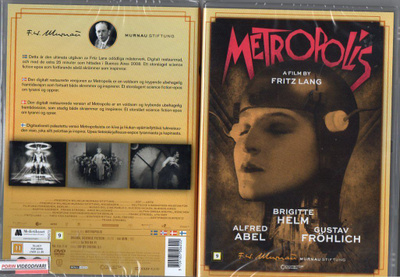 metropolis	(63 363)	UUSI	-FI-	DVD	,		brigitte helm	1927