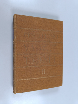 Eino Leino : Valitut teokset 3