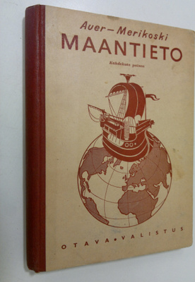 Väinö Auer : Maantieto : kansakouluja varten