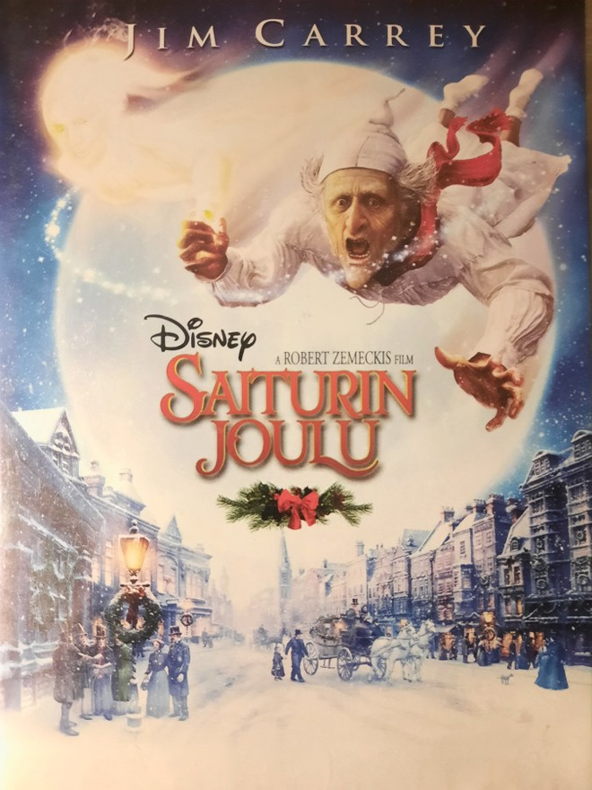 SAITURIN JOULU DVD JIM CARREY