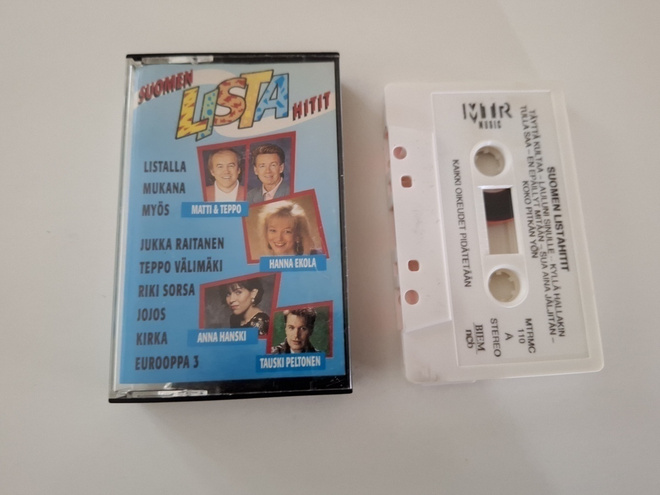 Kirka, Jukka Raitanen ym. SUOMEN LISTAHITIT c-kasetti