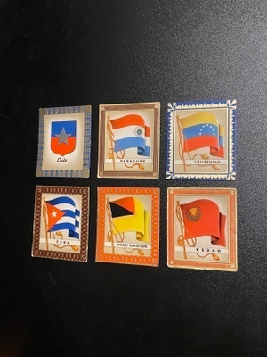Vanhoja savuke-askin keräilykortteja Berliini 1936