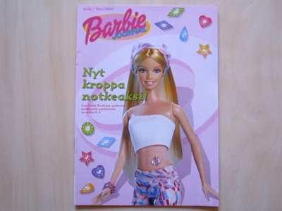Barbie journal -leluesite, syksy/talvi 2000