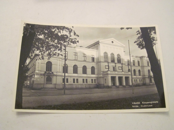 VANHA Postikortti Vaasa 1950-l Alkup.Mallikappale