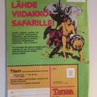 TARZAN 2 / 1987 SARJAKUVALEHTI VIIDAKON KUNINGAS - pikkukuva 2